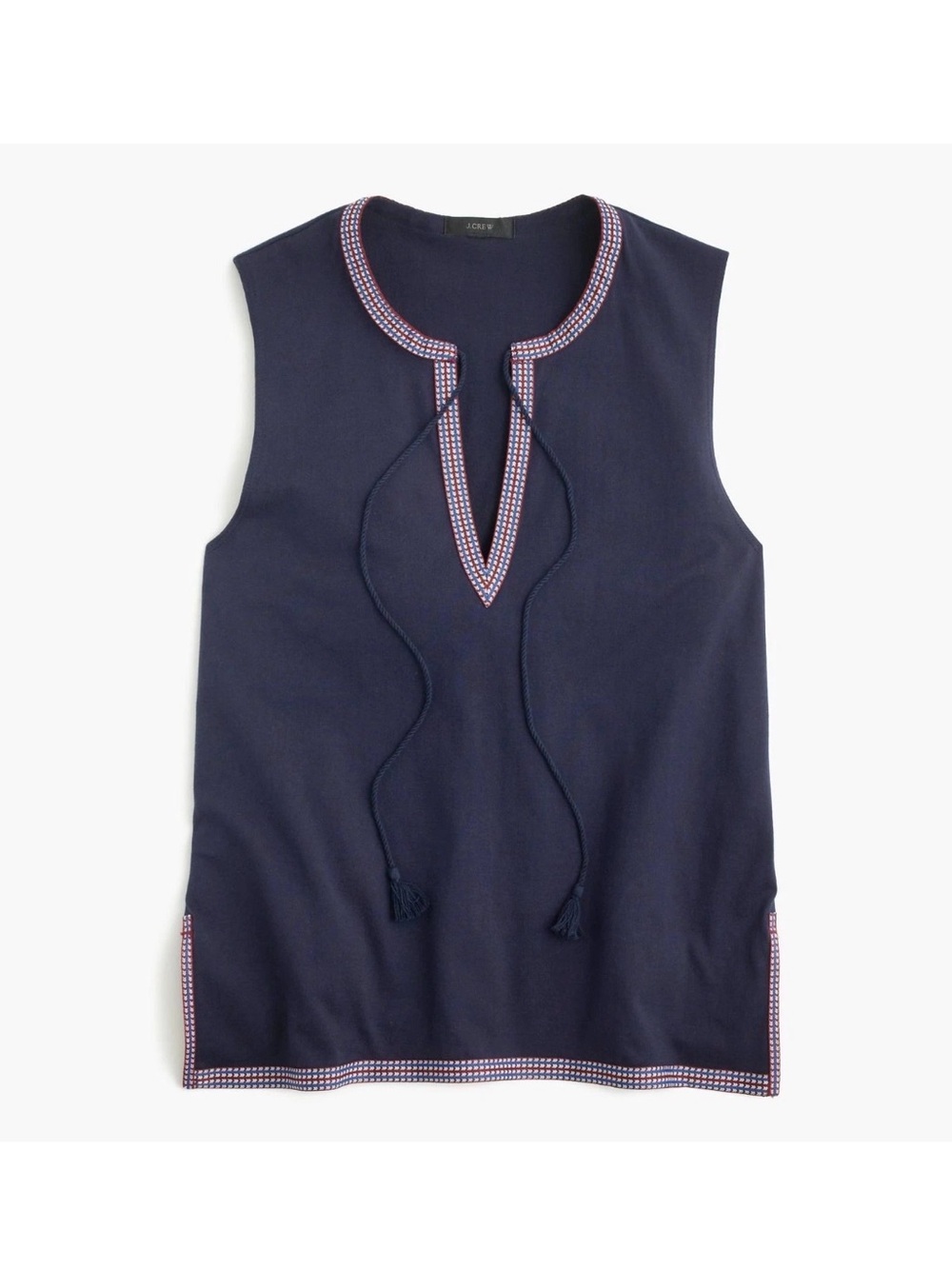 J. Crew XL navy top